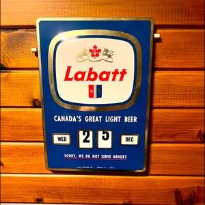 Vintage Labotts Bar Sign